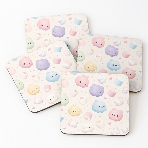 Item preview, Squishies & Marshmallows Print  designed and sold by Blue  Robin.