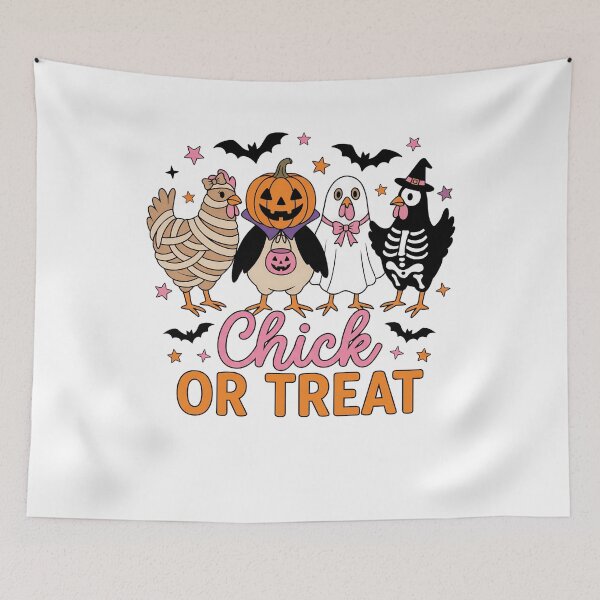 Item preview, Pollito o trato, divertido pollo de Halloween designed and sold by KroghDs.
