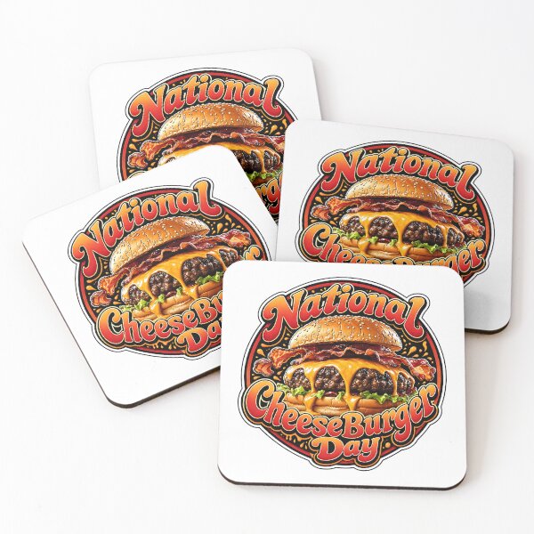 Item preview, National Cheeseburger Day Bacon Burger Foodies Designed designed and sold by Wilcox PhotoArt.