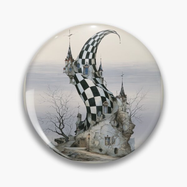 Item preview, Tower of the Twisted Checkmate designed and sold by bloorose.