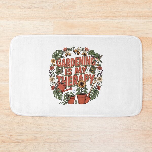 Item preview, Gardening Is My Therapy  Funny Gardening designed and sold by AleksandraJac05.