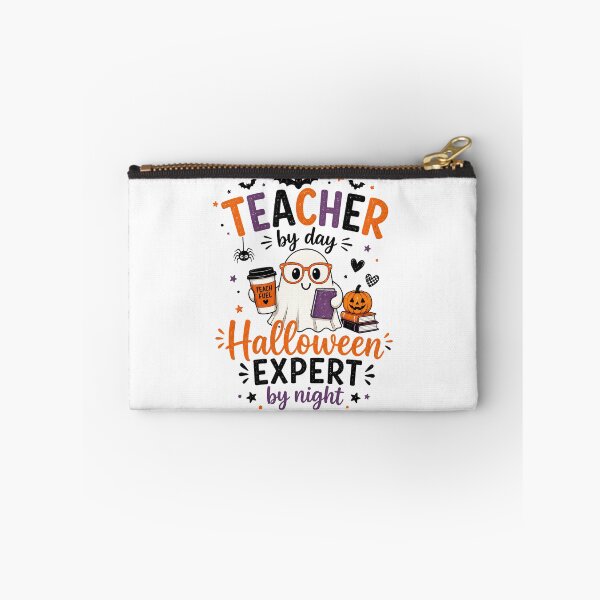 Item preview, Teacher by Day Halloween Expert by Night – Cute Ghost Teacher Design designed and sold by Gallery-yuuna .