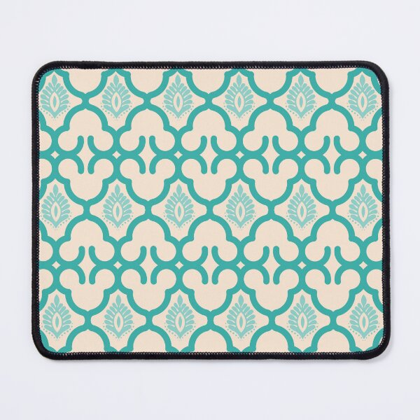 Item preview, Turquoise Damask Vintage Seamless Pattern designed and sold by prapapon.