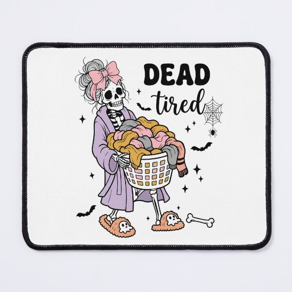 Item preview, Dead Tired Funny Halloween Mom Skeleton designed and sold by KroghDs.