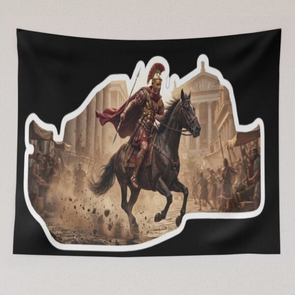 Item preview, Roman Golden Rider | Ancient Empire Warrior designed and sold by JMAVILA ART.