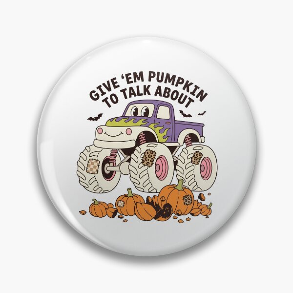 Item preview, Pumpkin Monster Truck Cute Halloween Kids designed and sold by KroghDs.