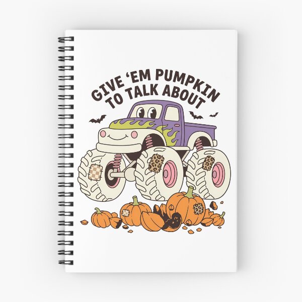 Item preview, Pumpkin Monster Truck Cute Halloween Kids designed and sold by KroghDs.