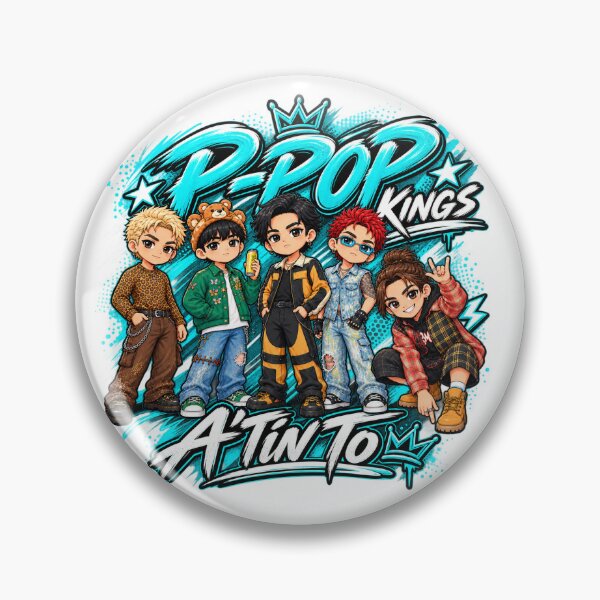 Item preview, P-Pop Kings (DUNGKA) designed and sold by Gee Files Crafts Studio.