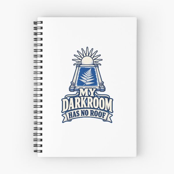 Item preview, Funny Cyanotype Artist Shirt — My Darkroom Has No Roof designed and sold by UrbanCanvvas.