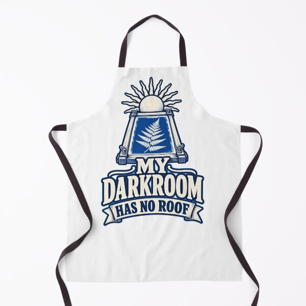 Item preview, Funny Cyanotype Artist Shirt — My Darkroom Has No Roof designed and sold by UrbanCanvvas.