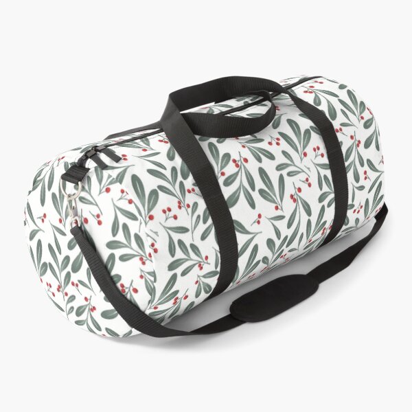 Item preview, Christmas Holly Pattern | Red & Green Botanical Holiday Seamless Design designed and sold by TheSpellboundArtist.