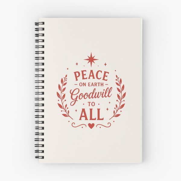 Item preview, Peace On Earth Goodwill To All – Vintage Christmas Art designed and sold by Tklezardesigns.