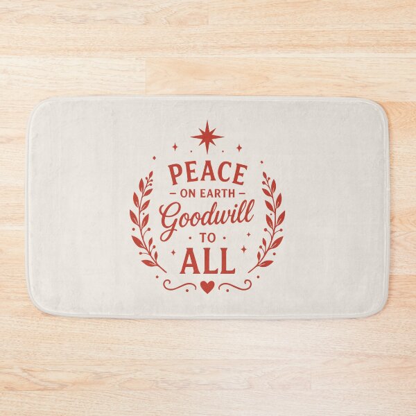Item preview, Peace On Earth Goodwill To All – Vintage Christmas Art designed and sold by Tklezardesigns.