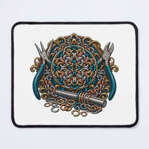Item preview, Ornate Chainmaille Jewelry Weave Workshop Art designed and sold by UrbanCanvvas.