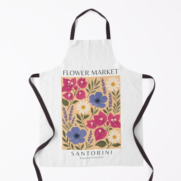 Item preview, Santorini - Flower Market designed and sold by StudioRedKoala.