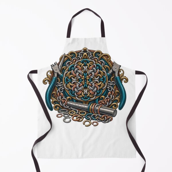 Item preview, Ornate Chainmaille Jewelry Weave Workshop Art designed and sold by UrbanCanvvas.
