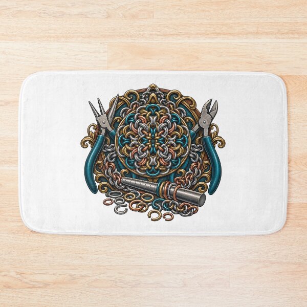Item preview, Ornate Chainmaille Jewelry Weave Workshop Art designed and sold by UrbanCanvvas.