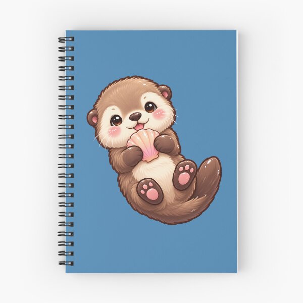 Item preview, Kawaii Otter Holding a Seashell designed and sold by Krys-Designs.