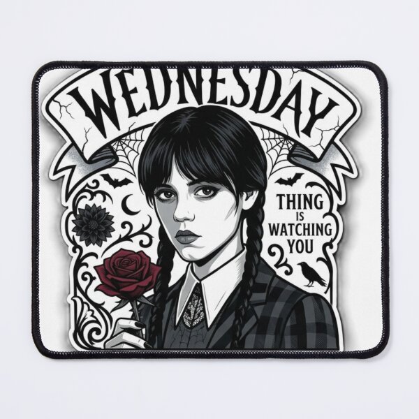Item preview, Wednesday Addams - Unfiltered Apathy | Vintage Gothic Design designed and sold by wondershow.