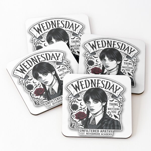 Item preview, Wednesday Addams - Unfiltered Apathy | Vintage Gothic Design designed and sold by wondershow.