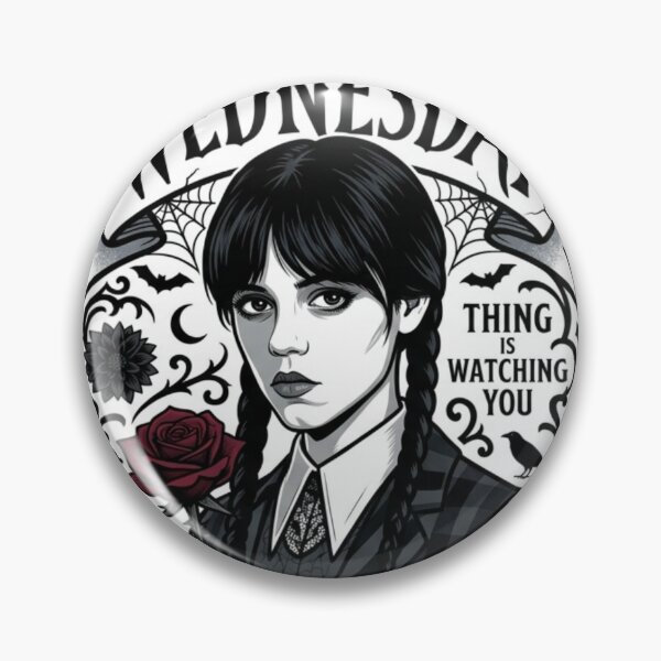 Item preview, Wednesday Addams - Unfiltered Apathy | Vintage Gothic Design designed and sold by wondershow.