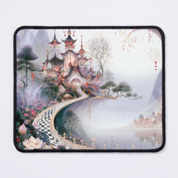 Item preview, Sanctuary of the Moonlit Pagoda designed and sold by bloorose.