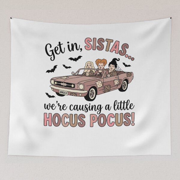 Item preview, Hocus Pocus Witches Retro Car Halloween designed and sold by KroghDs.