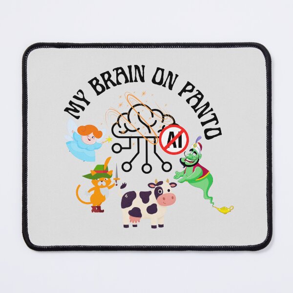 Item preview, My Brain is Wired for Pantomime during the Festive Season. designed and sold by MPC-Mince-Pies.