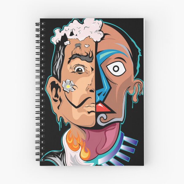 Item preview, Split Mind – Surreal Abstract Face Art designed and sold by LinaDesign Store.