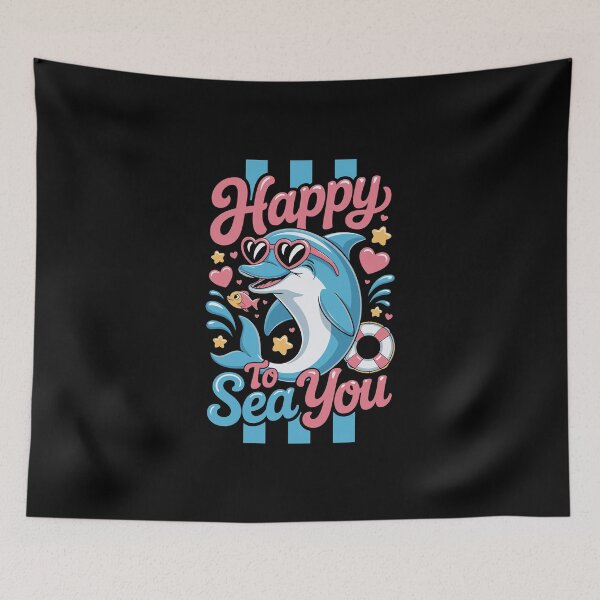 Item preview, HAPPY TO SEA YOU designed and sold by jkrphoto.