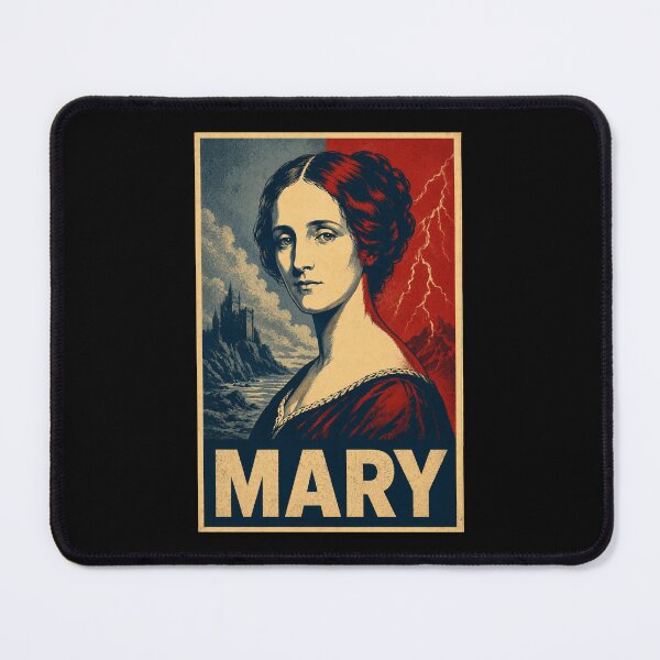 Item preview, Mary Shelley Vintage Gothic Portrait Frankenstein Author designed and sold by ValentinaHramov.