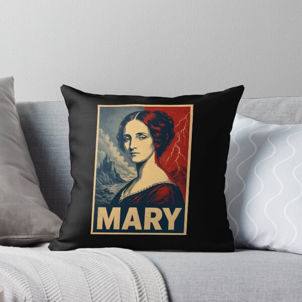 Item preview, Mary Shelley Vintage Gothic Portrait Frankenstein Author designed and sold by ValentinaHramov.