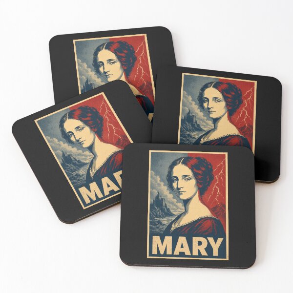 Item preview, Mary Shelley Vintage Gothic Portrait Frankenstein Author designed and sold by ValentinaHramov.
