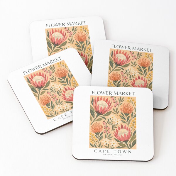 Item preview, Cape Town - Flower Market designed and sold by StudioRedKoala.