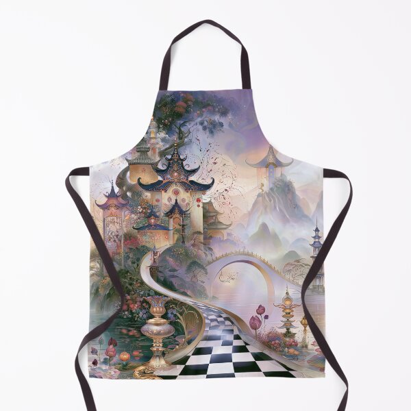 Item preview, Bridge to the Celestial Pagoda designed and sold by bloorose.