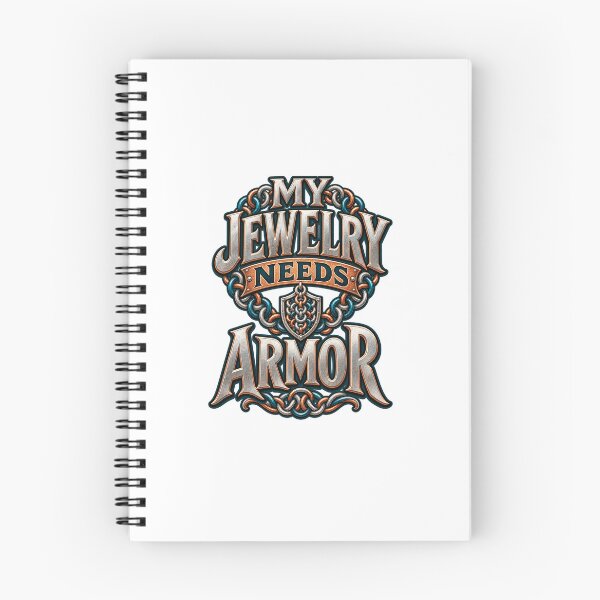 Item preview, Funny Chainmaille Jewelry Shirt — My Jewelry Needs Armor designed and sold by UrbanCanvvas.