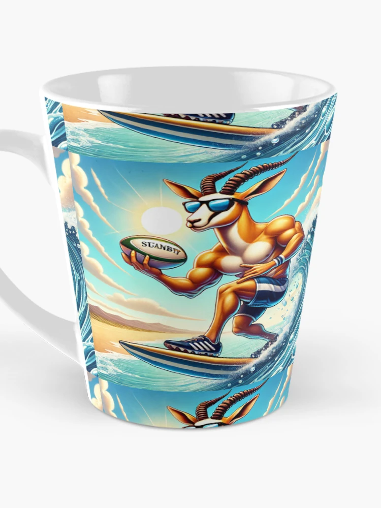 Thumbnail 3 of 4, Coffee Mug, Springboks Rugby designed and sold by SaltCraft.