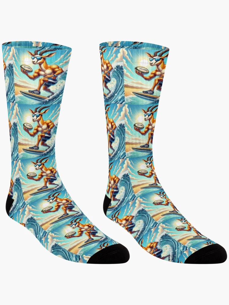 Thumbnail 3 of 5, Socks, Springboks Rugby designed and sold by SaltCraft.