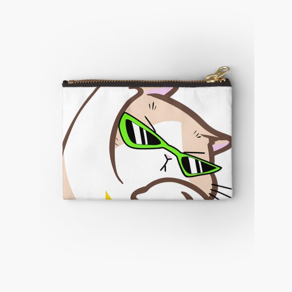 Item preview, Cool Neon Glasses Cat – Funny Cartoon Cat Design designed and sold by Dyan4.