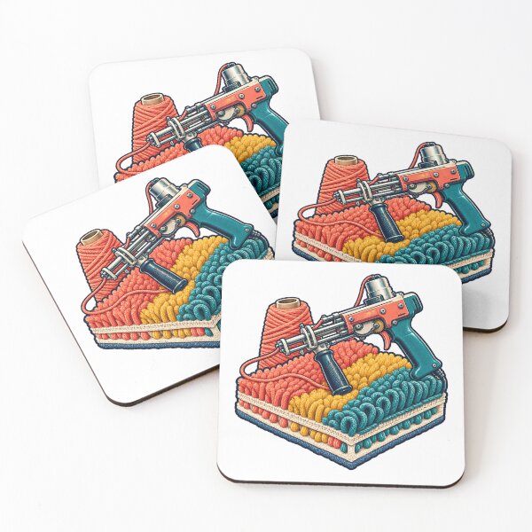 Item preview, Tufting Gun and Raised Yarn Pile Design designed and sold by UrbanCanvvas.