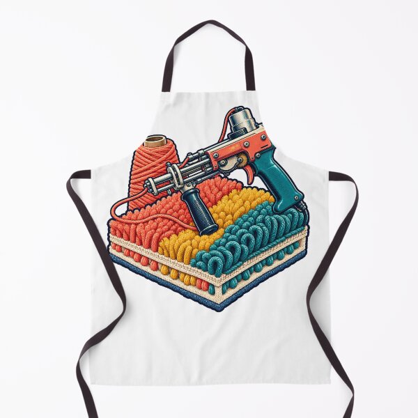 Item preview, Tufting Gun and Raised Yarn Pile Design designed and sold by UrbanCanvvas.