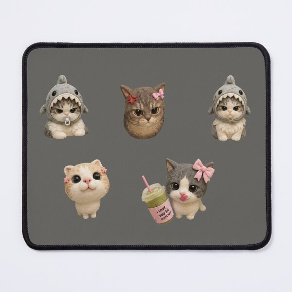 Item preview, Cute Lazy Cats Meme Sticker Pack – Funny Sleepy Cat Stickers, Kawaii Lazy Cat Memes, Cute Cat Lover Gift designed and sold by StickerJas.