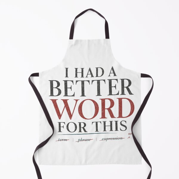 Item preview, I Had a Better Word for This – Funny Writer Typography Shirt designed and sold by Golden Era Studio.