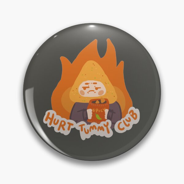 Item preview, Hurt Tummy Club Sticker designed and sold by Ashley Moen.