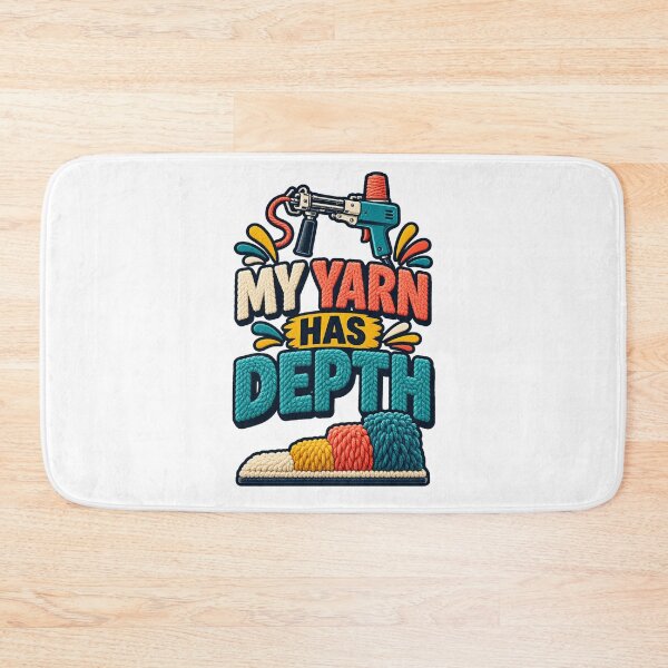 Item preview, Funny Tufting Shirt — My Yarn Has Depth designed and sold by UrbanCanvvas.