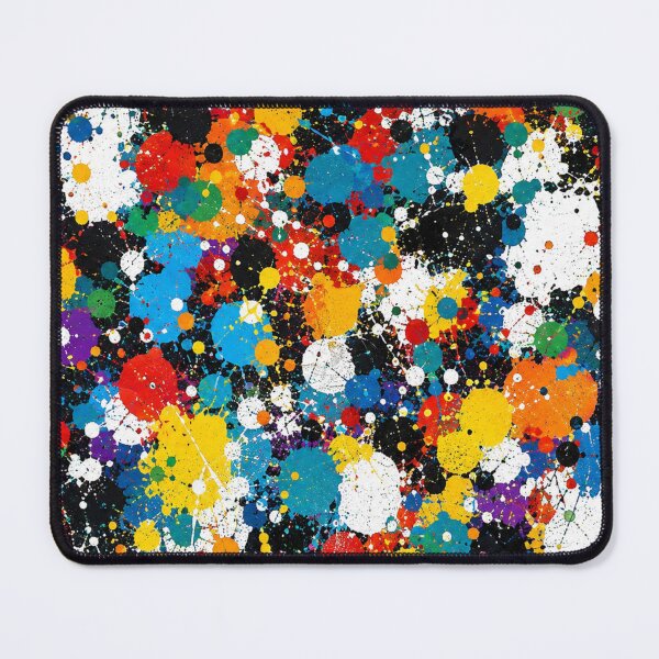 Item preview, Vibrant Spectrum Splatter Action Abstract Art designed and sold by THE SPLATTERED HAUS BY SAGE BANKS.