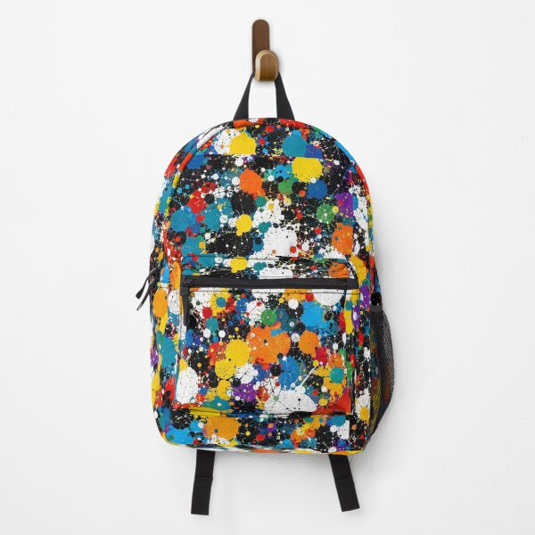 Item preview, Vibrant Spectrum Splatter Action Abstract Art designed and sold by THE SPLATTERED HAUS BY SAGE BANKS.