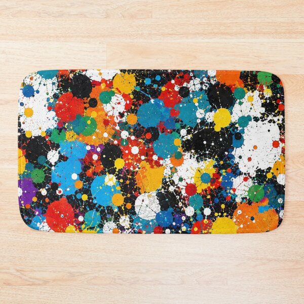 Item preview, Vibrant Spectrum Splatter Action Abstract Art designed and sold by THE SPLATTERED HAUS BY SAGE BANKS.