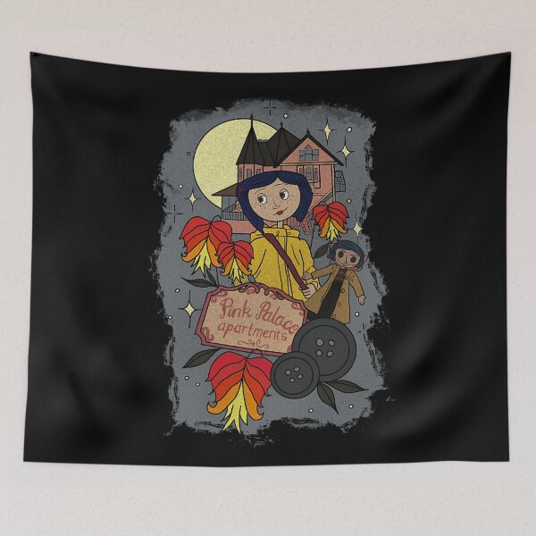 Item preview, Vintage Coraline Halloween Movies Film designed and sold by RiosRickets.