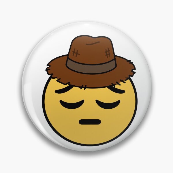Item preview,  sad cowboy emoji meme designed and sold by designing01Ar3.